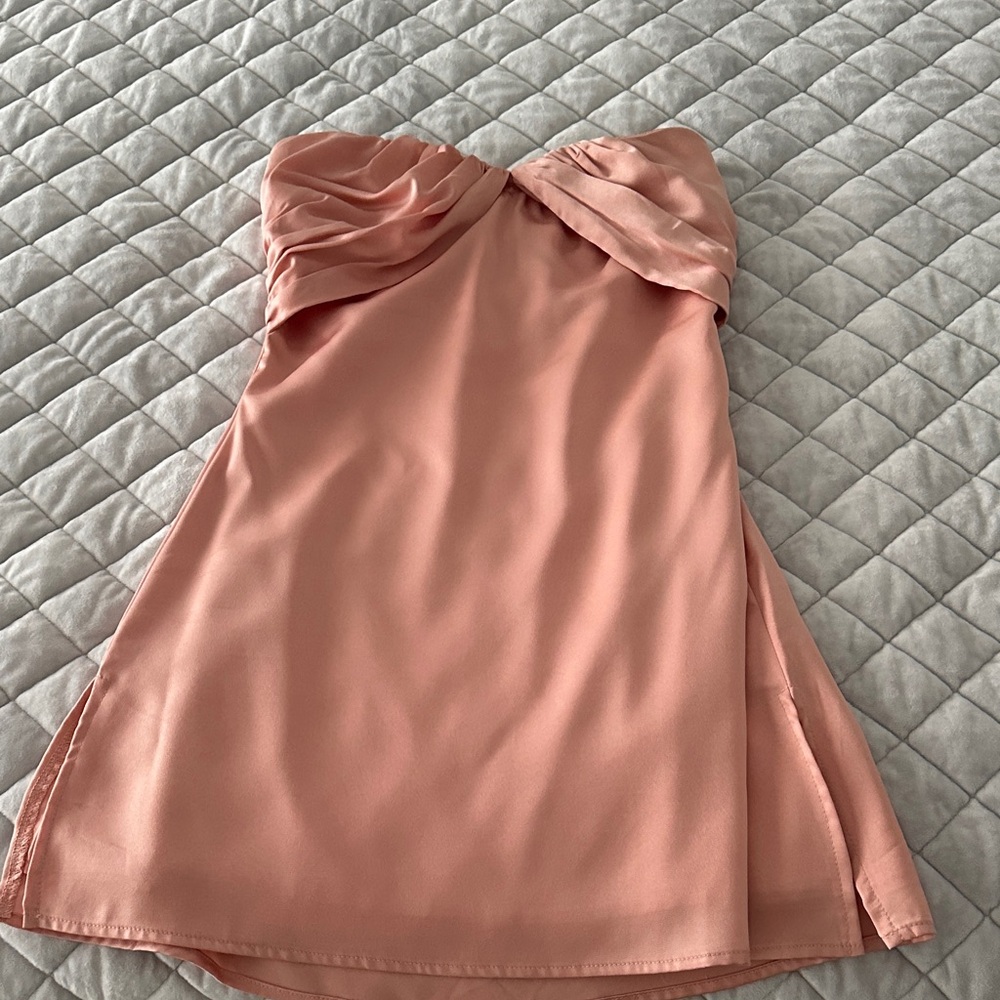 Princess Polly Blush Strapless Dress